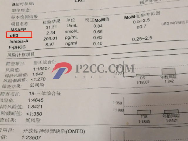 雌三醇檢查報告單